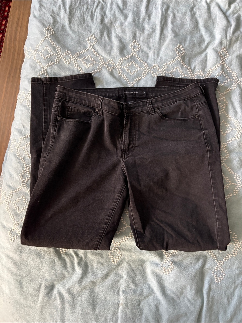 Calvin Klein stretch straight leg indie sleeze jeans